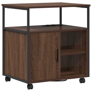 vidaXL Schrank mit Ladestation 61 x 46 x 67 cm Holzwerkstoff