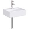 vidaXL Waschbecken f&uuml;rs Badezimmer Chrom 39 x 30,5 x 12,5 cm Metall