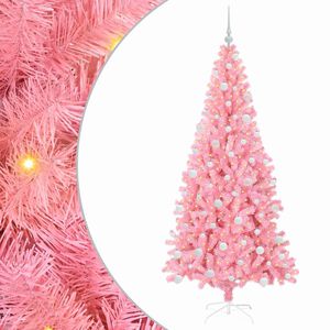 vidaXL Weihnachtsbaum Rosa 180 cm PVC