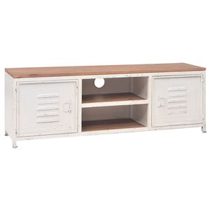 vidaXL TV-Schrank 120x30x40 cm Wei&szlig;
