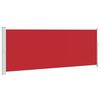 vidaXL Seitenmarkise Ausziehbar 180x500 cm Rot