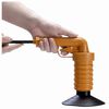 Drain Buster Handliche Abfluss Saugglocke Orange und Schwarz