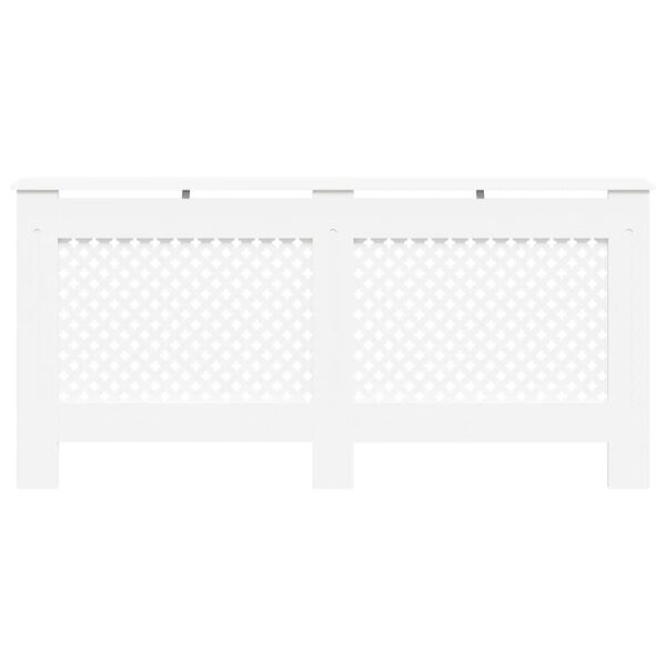 vidaXL Heizk&ouml;rperabdeckung Wei&szlig; 172&times;19&times;81,5 cm MDF