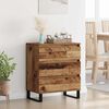 vidaXL Sideboard mit Schubladen Altholz 60 x 35 x 70 cm Holzwerkstoff