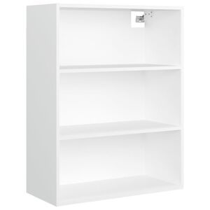 vidaXL Hängeschrank Weiß 69,5x32,5x90 cm