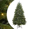 vidaXL K&uuml;nstlicher Weihnachtsbaum Gr&uuml;n 300 cm PVC und Metall