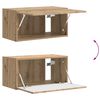 vidaXL TV-Schrankset Wandmontiert 2 pcs Artisan-Eiche Holzwerkstoff