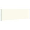 vidaXL Seitenmarkise Ausziehbar 200x600 cm Creme