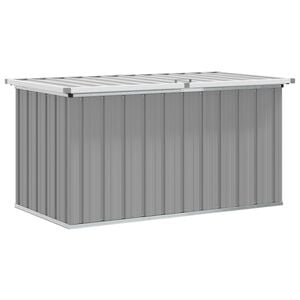 vidaXL Gartenbox Grau 129x67x65 cm