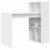 vidaXL Schreibtisch Wei&szlig; Holzwerkstoff 108 x 55 x 103.5 cm