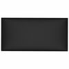 vidaXL Wandkopfteilen 12 Stk. 30 x 15 cm Schwarz Stoff