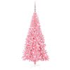 vidaXL Weihnachtsbaum mit 300 LEDs mit St&auml;nder Rosa 180 cm PVC