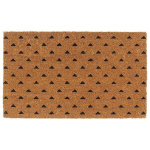 vidaXL Fu&szlig;matte Natur 45x75 cm Kokosfaser Getuftet