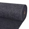 vidaXL Teppich Anthrazit 1,2 x 10 m Polyester