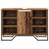 vidaXL Waschbeckenschrank Altholz 91 x 35 x 60 cm Holzwerkstoff