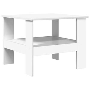 vidaXL Couchtisch Wei&szlig; 57 x 55 x 45 cm Holzwerkstoff