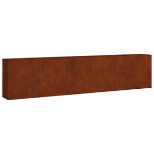 vidaXL Hochbeet 360x40x80 cm Cortenstahl