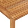 vidaXL 5-teiliges Garten-Ess-Set 120 x 70 cm Massivholz Teak