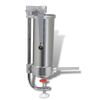 vidaXL Manueller vertikaler Wurstfüller/Wurstmacher aus Edelstahl 3,5 l