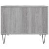 vidaXL Couchtisch Grau Sonoma 50x50x40 cm Holzwerkstoff