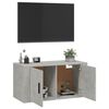 vidaXL TV-Wandschrank Betongrau 80x34,5x40 cm