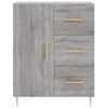 vidaXL Sideboard Grau Sonoma 69,5x34x90 cm Holzwerkstoff