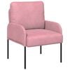 vidaXL Sofas mit Kissen 55cm Rosa Sperrholz