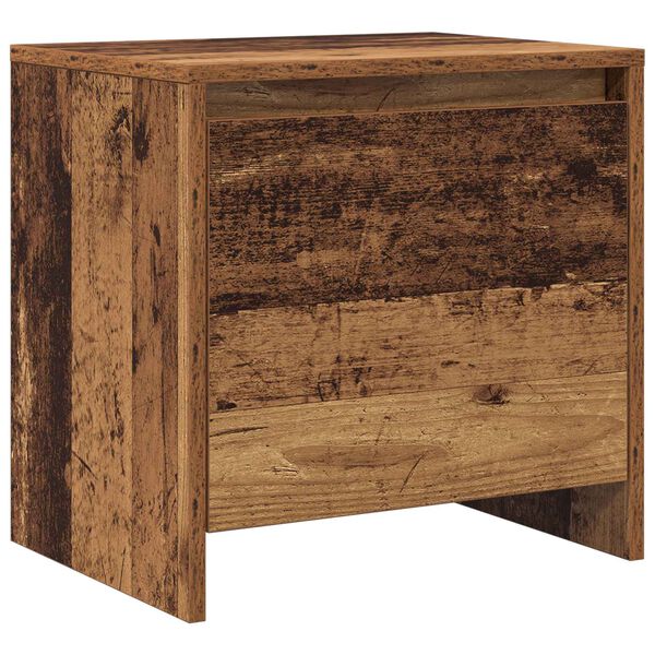 vidaXL Nachttisch Altholz 45 x 34 x 44,5 cm Holzwerkstoff