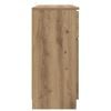 vidaXL Sideboard Artisan-Eiche 100 x 30 x 65,6 Holzwerkstoff