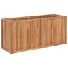 vidaXL Garten-Hochbeet 150 x 50 x 70 cm Massivholz Teak