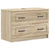 vidaXL Waschbeckenschrank UTRECHT Sonoma-Eiche 82 x 41 x 56 cm