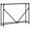 vidaXL Konsolentisch Grau Sonoma 102x22,5x75 cm Holzwerkstoff