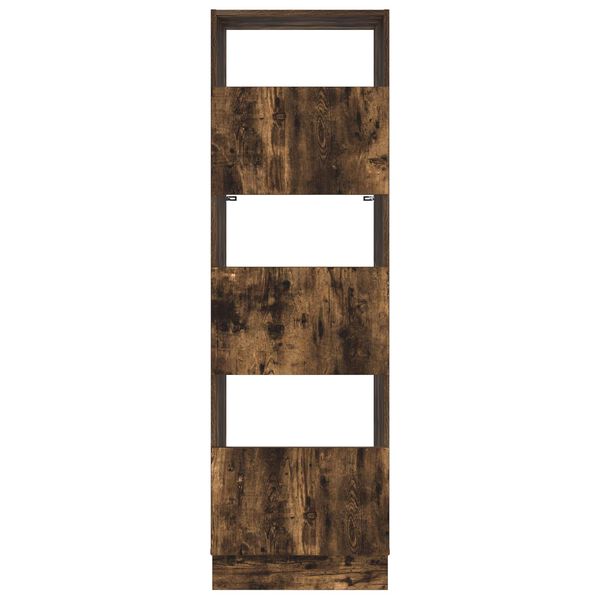 vidaXL W&auml;scheschrank Ger&auml;ucherte Eiche 50 x 68 x 162 cm Holzwerkstoff
