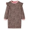 vidaXL Kinder-Pulloverkleid Mittelrosa 92