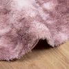 vidaXL Teppich Shaggy Hochflor NAVARRA Altrosa 240x240 cm Polyester