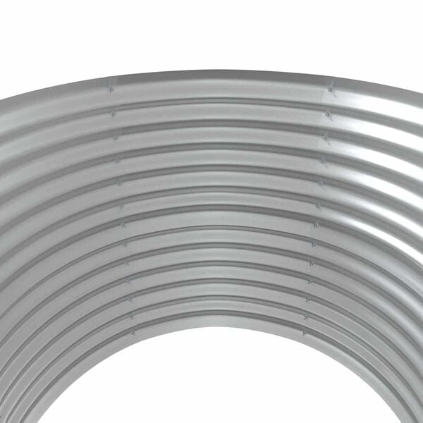 vidaXL Hochbeet Verzinkter Stahl 100x100x68 cm Grau