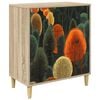 vidaXL Kommode ZAANDAM Waldmuster 66 x 36,5 x 75 cm Holzwerkstoff