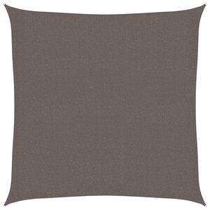 vidaXL Sonnensegel HDPE Quadratisch 2 x 2 m Anthrazit
