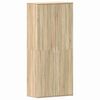 vidaXL Schuhschrank 80 x 39 x 178 cm Holzwerkstoff Sonoma-Eiche
