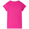 Kinder-T-Shirt Dunkelrosa 104