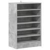 vidaXL Schuhschrank Betongrau 60x35x92 cm Holzwerkstoff