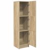 vidaXL Highboard Sonoma Eiche 31,5 x 32 x 124 cm Holzwerkstoff
