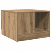 vidaXL Couchtisch Artisan-Eiche 50x50x36 cm Holzwerkstoff