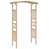 vidaXL Rosenbogen Bambus 118x40x187 cm