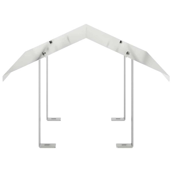 vidaXL Kaminhaube Silber 50 x 50 x 37 cm Edelstahl