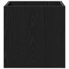 vidaXL Blumentopfschachtel Schwarz Eichen-Optik 40 x 38,5 x 40 cm