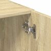 vidaXL Hochschrank Schmal Sonoma-Eiche 50x42,5x225 cm Holzwerkstoff