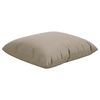 vidaXL Zierkissen 4 Stk. Taupe 50x50 cm Stoff