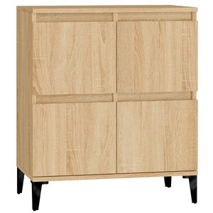 vidaXL Sideboard Sonoma-Eiche 60x35x70 cm Holzwerkstoff