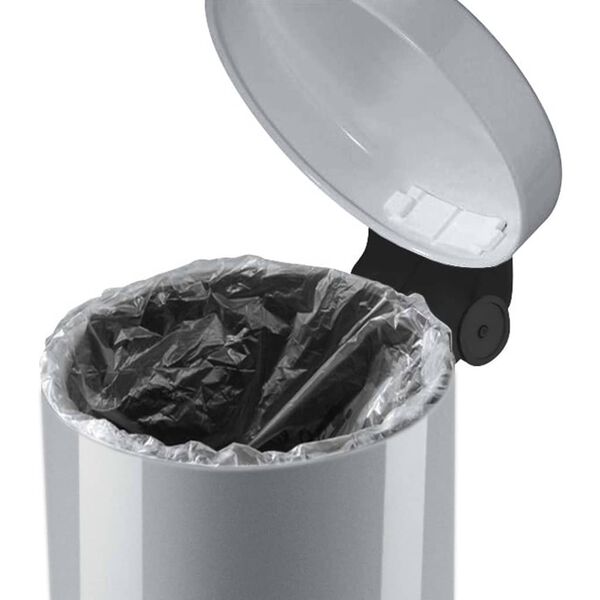 Hailo Tretm&uuml;lleimer Solid S 3 L Silbern